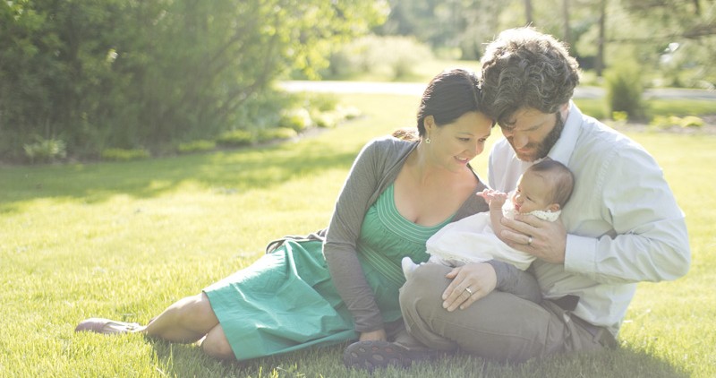 Newborn Family Portrait